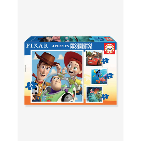 4 puzzles progressifs Pixar Educa : Comparateur, Avis, Prix
