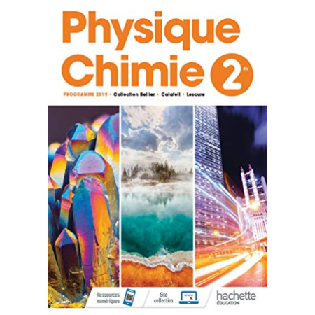 Avis Physique/Chimie 2nde - Livre Élève - Ed. 2019 Hachette Éducation 1