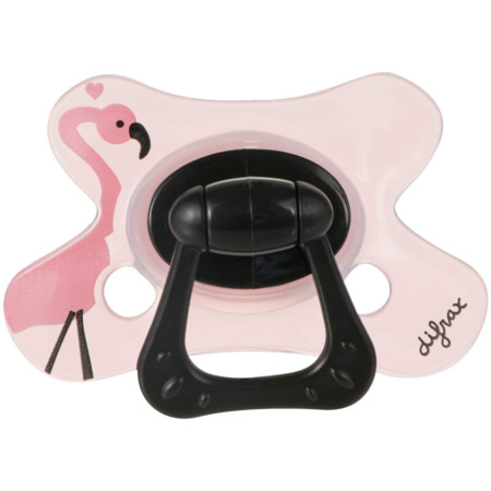 Neuf sous emballage Miss Denti Tétine Sucette Fille Rose Vert Taille 1 0-6 M Dental tétine *