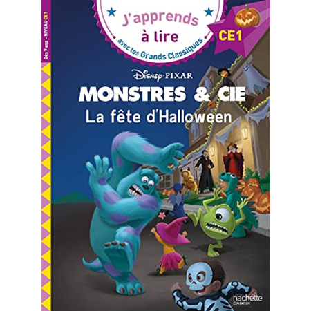 Avis Disney - Monstres et cie - La fête d'halloween, CE1 Hachette Éducation 1