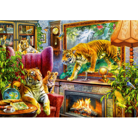 Avis Puzzle Tigers Coming to Life BLUEBIRD PUZZLE 1
