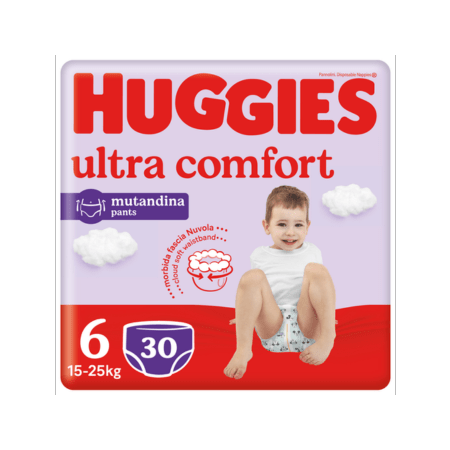 Huggies Ultra Comfort Pants, Culottes absorbantes bébé Taille 5 (12-17 kg)  x128