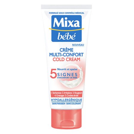 Avis Crème multi-confort au cold cream MIXA BEBE 1