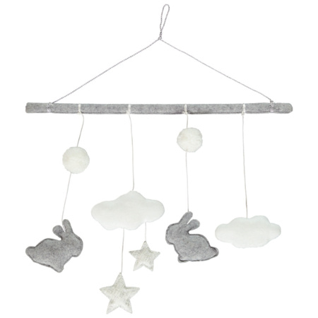Décoration Murale En Bois, Lapin Vintage, Style Rétro Et Rustique - Ornamenti