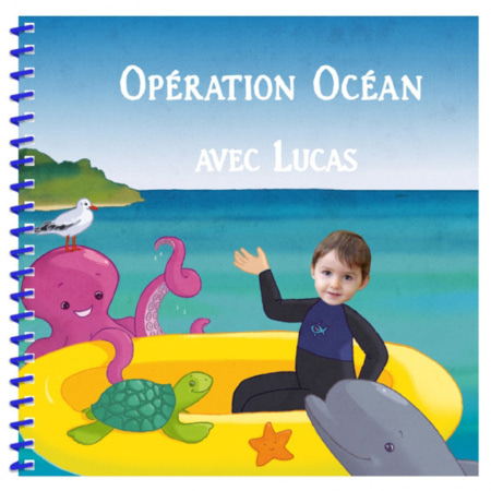 Livre personnalisé pour enfant : Opération Océan MON LIVRE PERSONNALISABLE 1