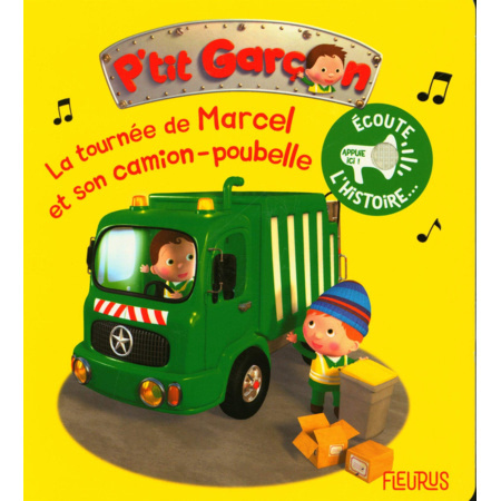 Avis Livre La tournée de Marcel et son camion poubelle FLEURUS 1