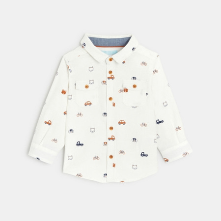 Avis Chemise velours chiens et véhicules OBAÏBI 1
