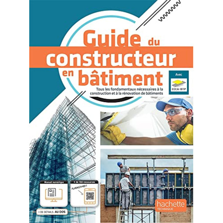 Avis Guide du constructeur en Bâtiment - livre élève - Éd. 2022 Hachette Éducation 1