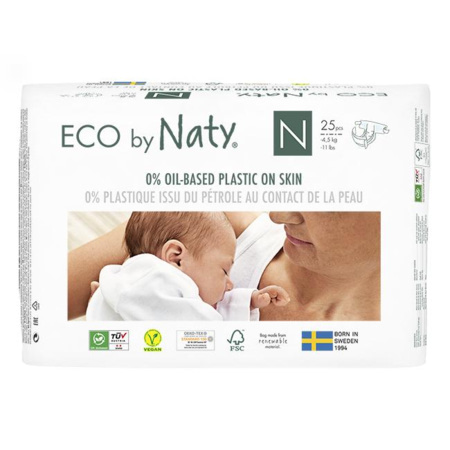 Couches Naty écologiques NATURE BABYCARE 10