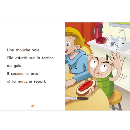 Avis Livre La course à la mouche - Apprendre à lire avec Les Alphas ÉDITIONS RÉCRÉALIRE 2