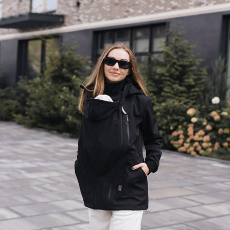 Avis Veste 4 en 1 de portage et de grossesse Softshell LOVE & CARRY 4
