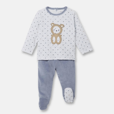 Avis Pyjama velours imprimé à motif OBAÏBI 1
