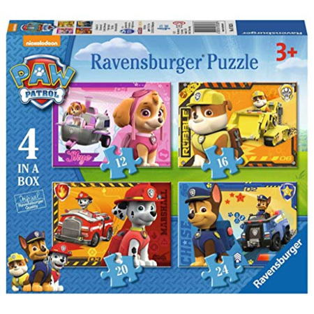 Avis Puzzle - Pat Patrouille - 4 puzzles - 12, 16, 20, 24 pièces RAVENSBURGER 1