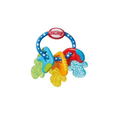 2 Gants De Dentition Bébé Silicone - Anneau Refrigerant - 3-12 Mois