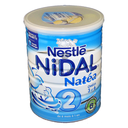Lait Nidal Natea 2 NIDAL NESTLE : Comparateur, Avis, Prix
