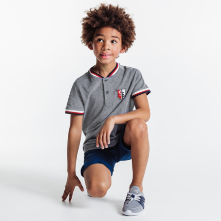 Avis T-shirt polo bleu garçon OKAIDI 1