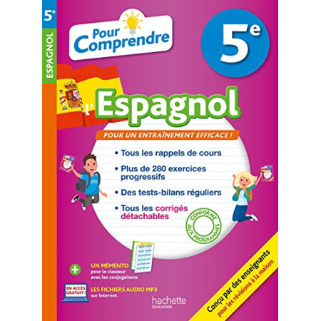 Avis Pour Comprendre Espagnol 5E Hachette Éducation 1