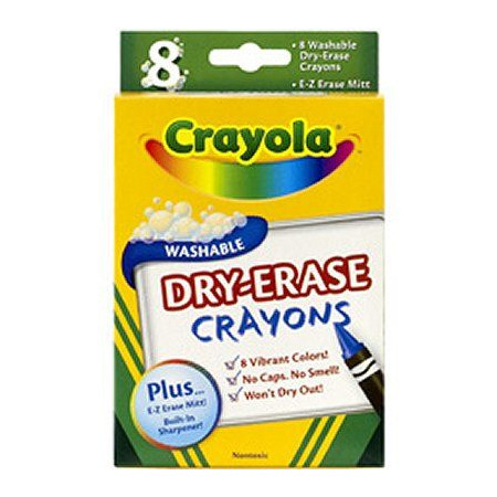 Crayola - Maxi crayons de couleur - Mine solide et facile à
