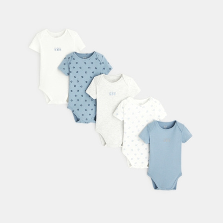 Avis Body manches courtes col US (lot de 5) OBAÏBI 1