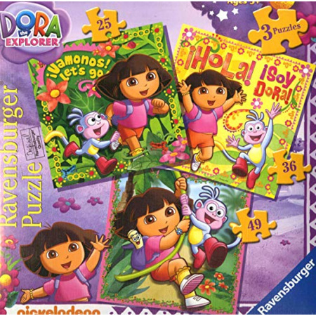 Avis Puzzle - Dora The Explorer - 25, 36 et 49 pièces RAVENSBURGER 1