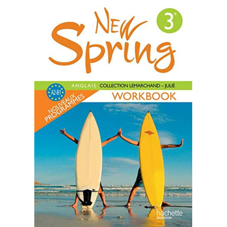 Avis New Spring 3e LV1 - Anglais - Workbook - Edition 2009 Hachette Éducation 1