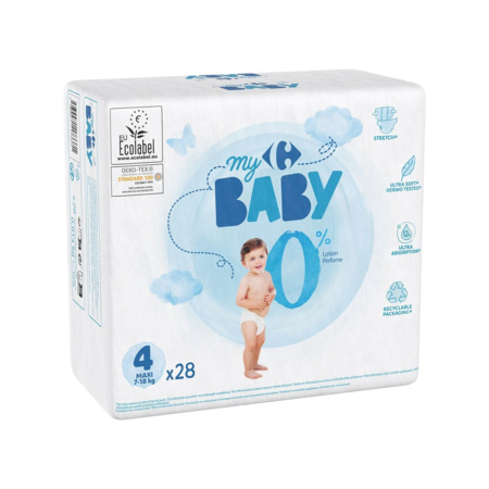 Couches bébé baby-dry taille 5 PAMPERS : le paquet de 108 couches à Prix  Carrefour