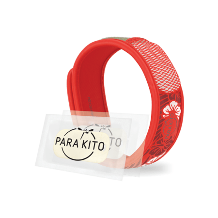 Bracelet rechargeable anti-moustiques PARAKITO 1