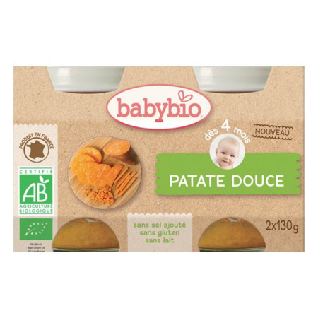 Avis Petit pot Patate douce  BABYBIO 1