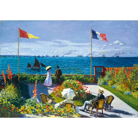 Avis Puzzle Claude Monet - Garden at Sainte-Adresse, 1867 BLUEBIRD PUZZLE 1