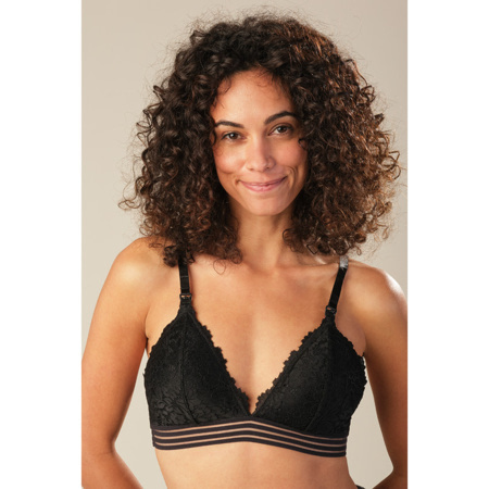 Avis Soutien-gorge de grossesse et allaitement sans armatures en dentelle PREMAMAN 1