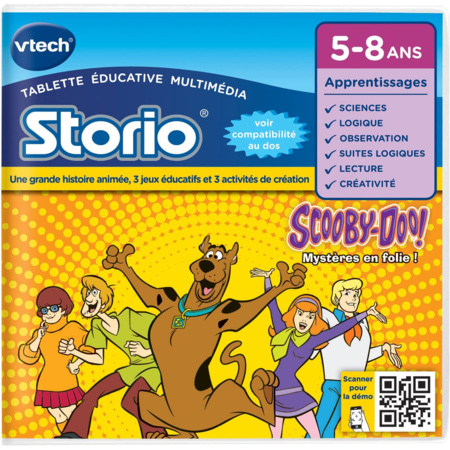 Jeu Storio - Scooby Doo VTECH 1