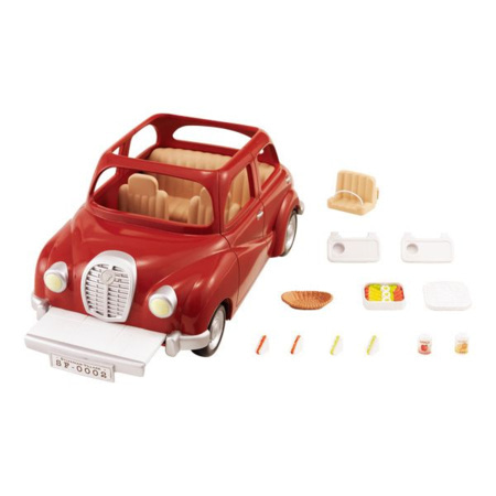 Voiture rouge SYLVANIAN FAMILY 1