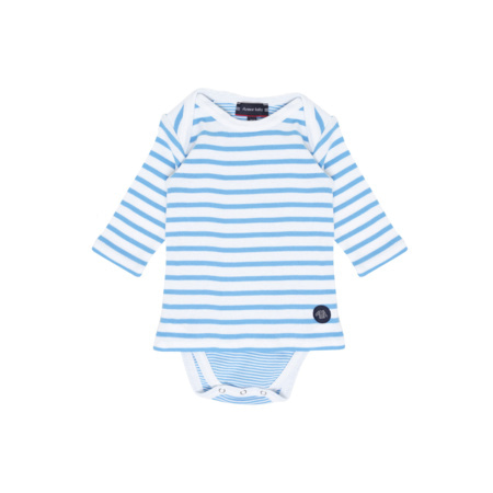 Avis Body rayé Baby - coton - Blanc/Blue ARMOR-LUX 1