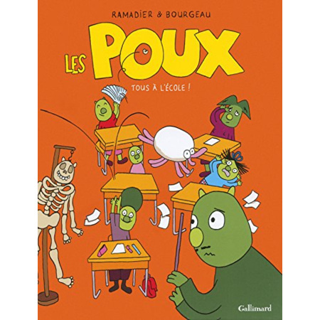Avis Livre Les Poux: Tous À L'École ! (2) (Hors Serie Bd) (French Edition) GALLIMARD JEUNESSE 1