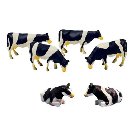 Avis Figurines Vaches noires et blanches TEAM CITY 1