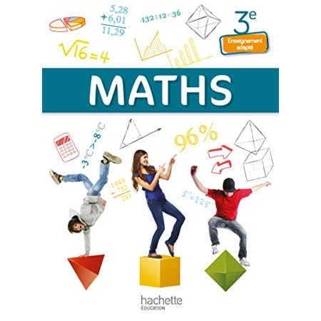 Avis Mathématiques 3e Enseignement adapté - Livre élève - Ed. 2014 Hachette Éducation 1