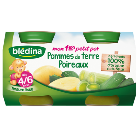 Bledina - Blédina purée de légumes et pomme de terre dès 6 mois (2