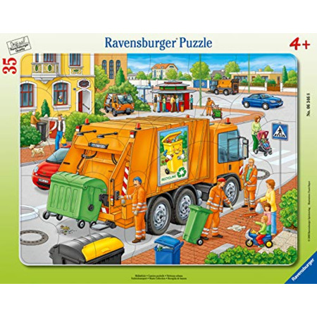 Avis Puzzle - Camion poubelle - 64 pièces RAVENSBURGER 1