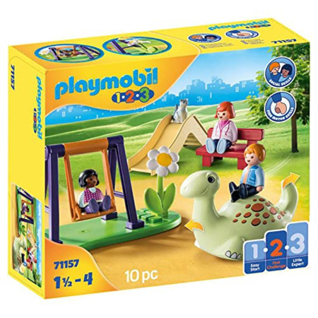 Playmobil 1.2.3 - Enfants et parc de jeux PLAYMOBIL : Comparateur, Avis,  Prix