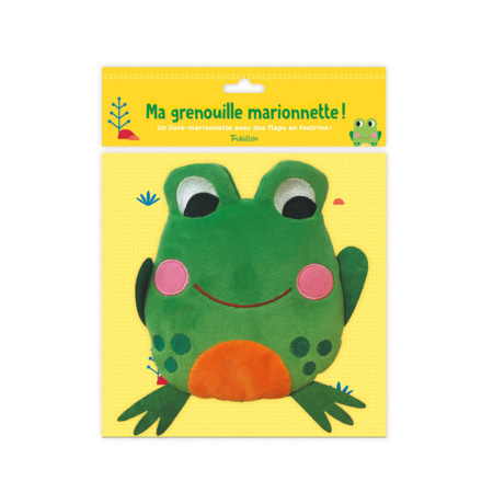 Livre Ma grenouille marionnette ! EDITIONS TOURBILLON 1