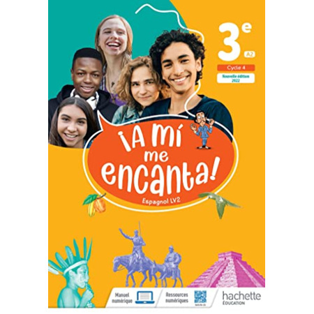 Avis A mi me Encanta cycle 4 3e - Livre élève - Ed. 2022 Hachette Éducation 1