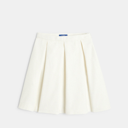 Jupe plissee pailletee beige fille OKAIDI Comparateur Avis Prix