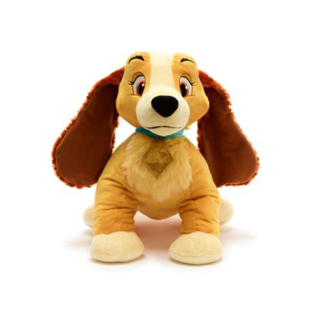 Peluche Belle le chien de La Belle et le Clochard Disney