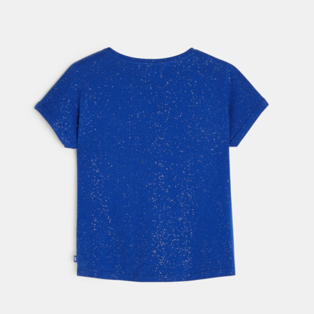 Avis T-shirt pailleté bleu fille OKAIDI 3