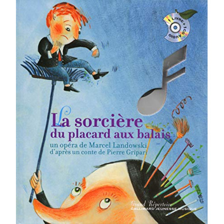 Avis Livre La Sorcière Du Placard Aux Balais - Un Livre + Un Cd Audio - De 7 À 12 Ans GALLIMARD JEUNESSE 1