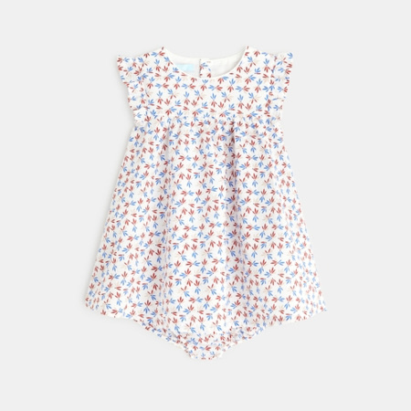 Avis Robe fleurie seersucker et bloomer OBAÏBI 1