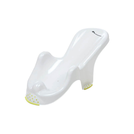 Coussin De Bain Bébé Transat Hamac 0-12 Mois Glenmore – Réducteur Antidérapant 3 Points Fixation, Soutien Tête Et Dos, Pliable Et Lavable