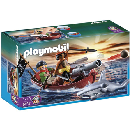 Avis Barque des pirates avec requin-marteau PLAYMOBIL 1