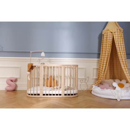 Avis Berceau Évolutif Rectangulaire 7 en 1 avec matelas Mon Lit Cabane 2