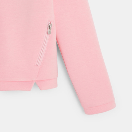 Avis Sweat zippé à capuche rose fille OKAIDI 4
